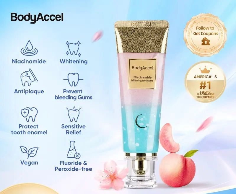 Niacinamide bodyaccel whitening pro+ - Get your smile & confidence back