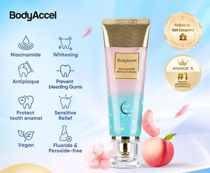 Niacinamide bodyaccel whitening pro+ - Get your smile & confidence back